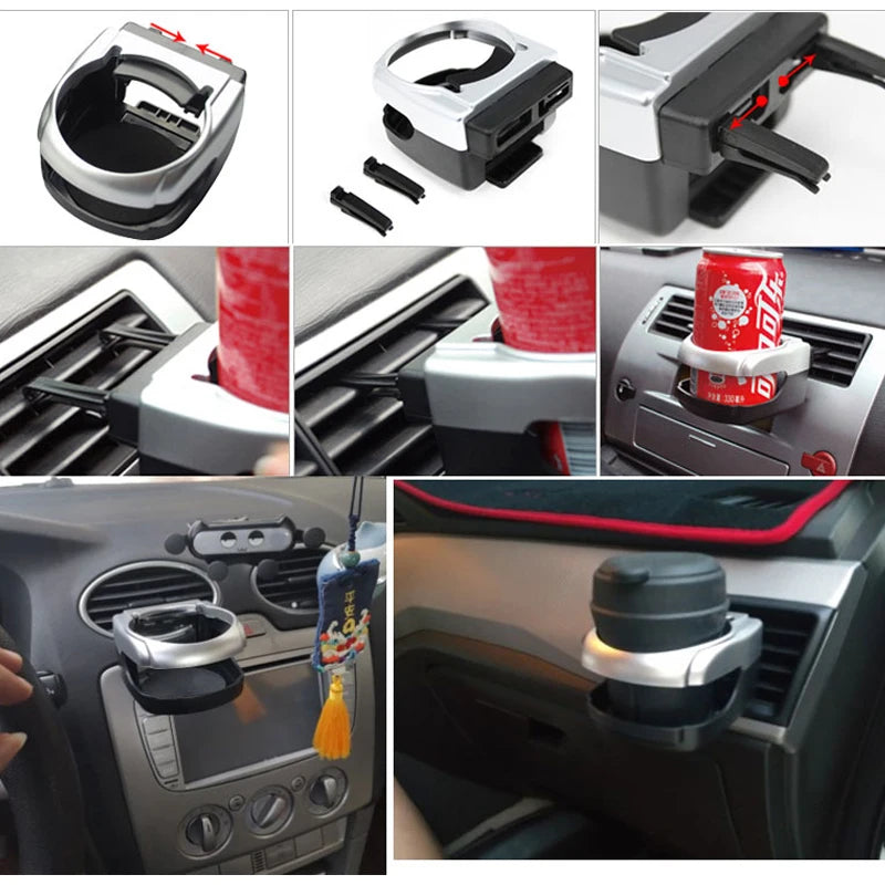 Car Water Cup Holder & Ashtray Stand