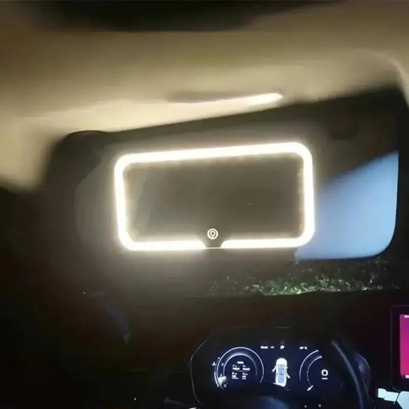 LED Car Sun Visor Mirror