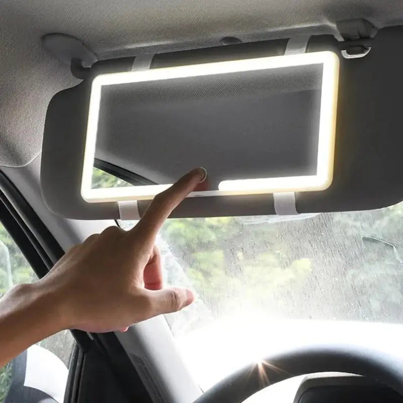 LED Car Sun Visor Mirror