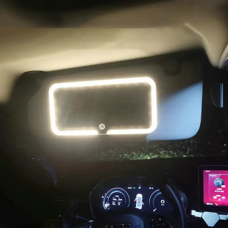 LED Car Sun Visor Mirror